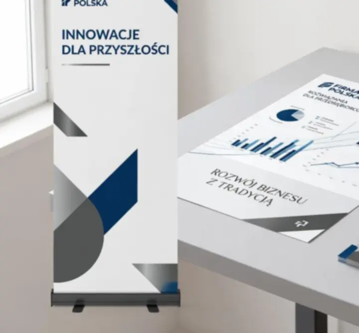 Zestaw materiałów reklamowych – katalog, ulotka i plakat zaprojektowane przez MK WEK-GRAF Marcin Krawczyk